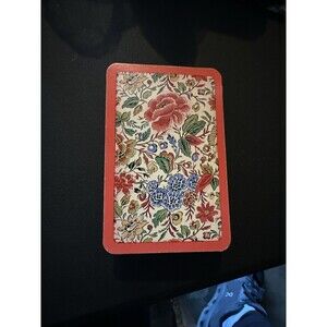 Vintage Playing Cards 70’s 80’s Flower Pattern Hallmark Novelty Gifts  Full Set